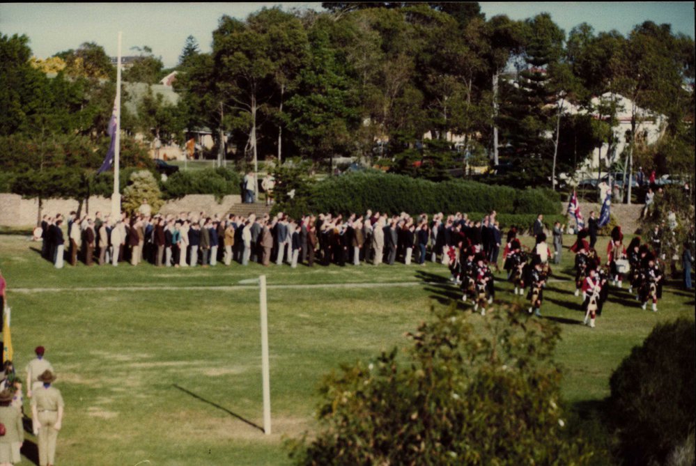 Anzac Service at Jacka Park, Harbord 