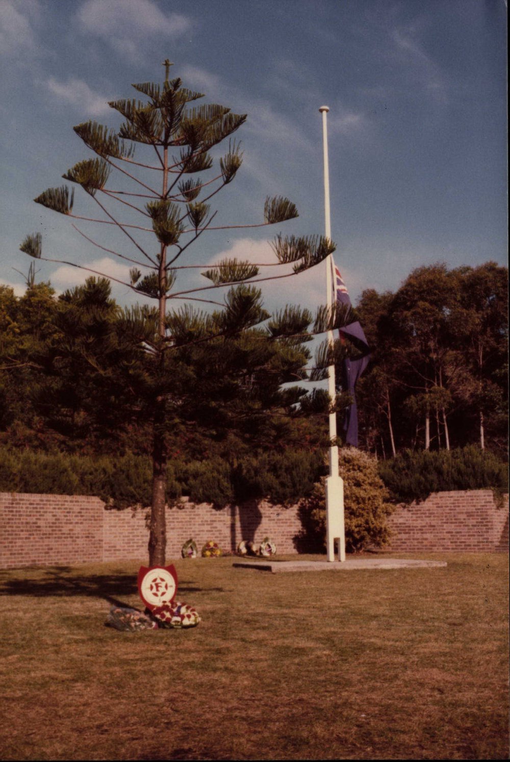First Anzac Day Service Held at Jacka Park.