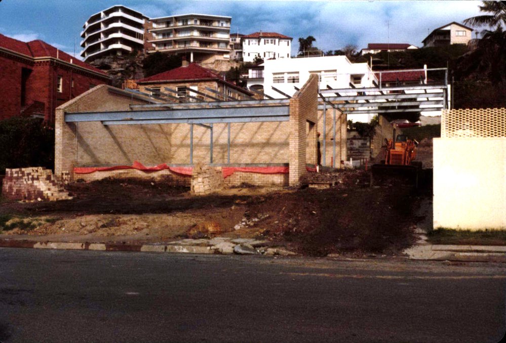Construction of Harbord Hotel Bottle Shop