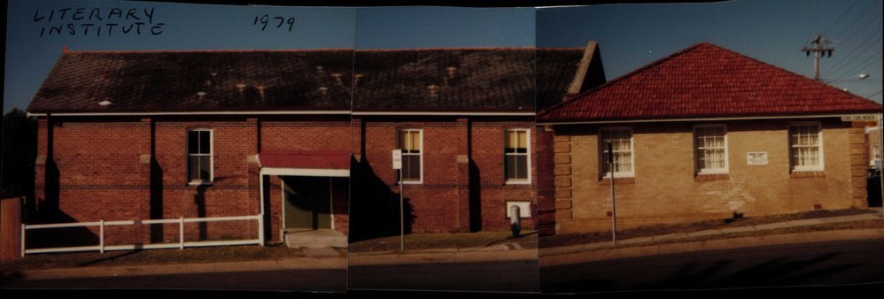 Harbord Literary Institute, western view from  Oliver Street, Harbord