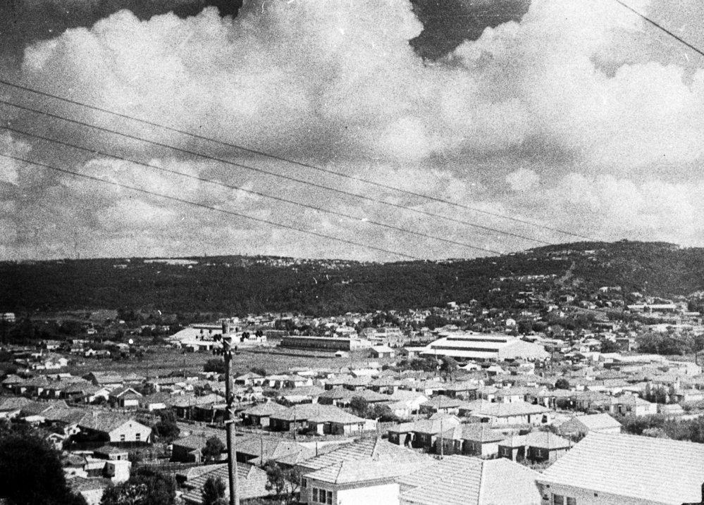 View from Thomas Street, North Manly towards Brookvale, c 1950