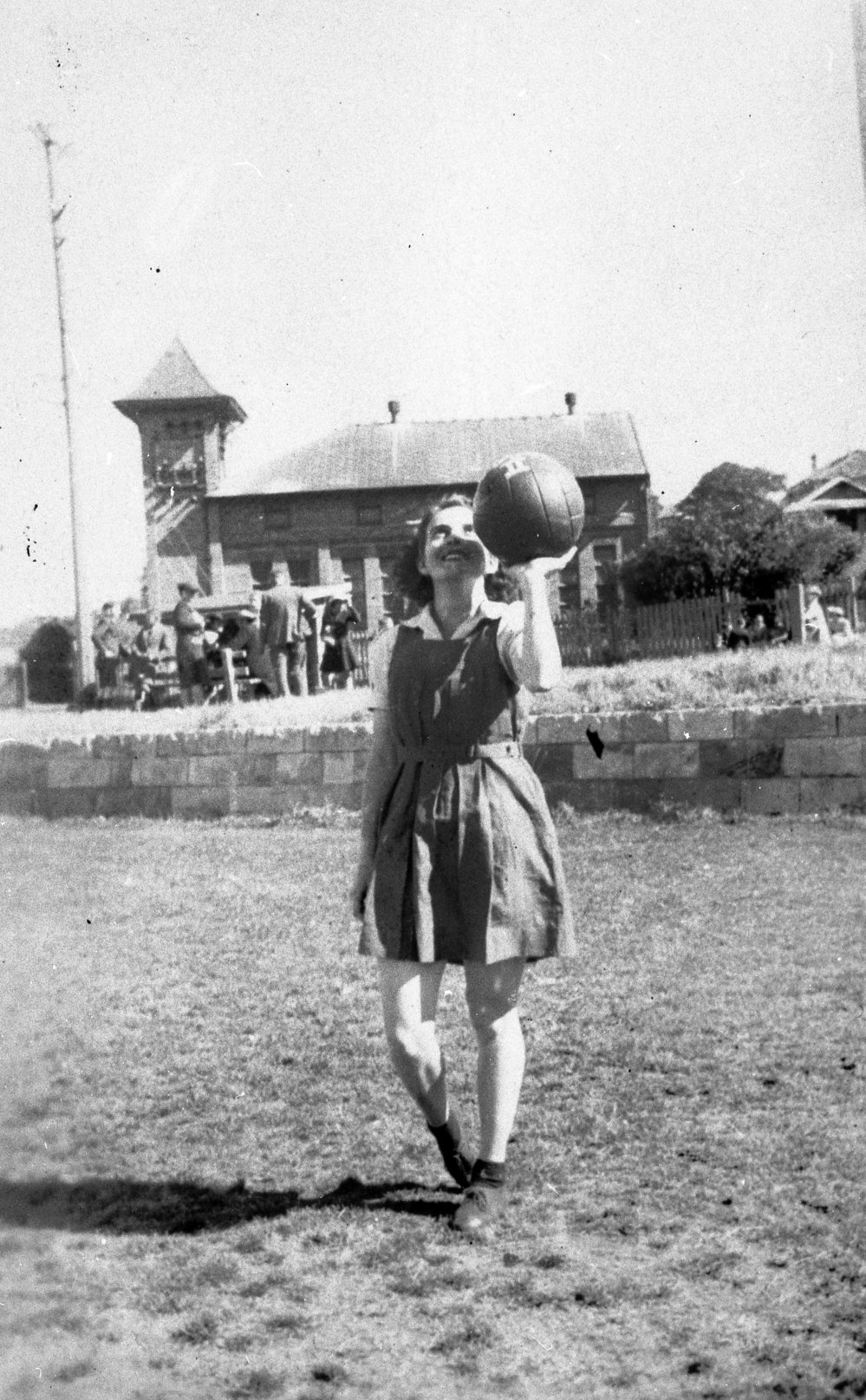 Netball player, North Manly