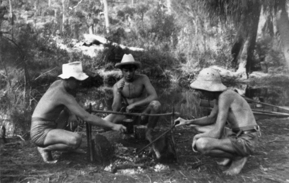 Ray Gee and friends, Middle Creek, Narrabeen Lagoon