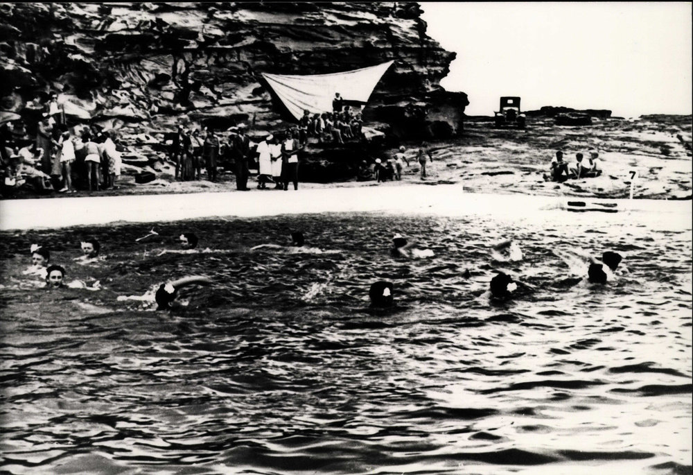 Isabel Letham's swimming school, Freshwater Beach