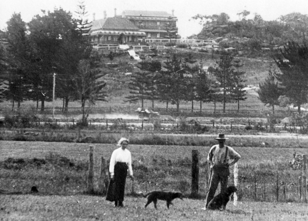 Charles Hayman and daughter Eileen, Dee Why