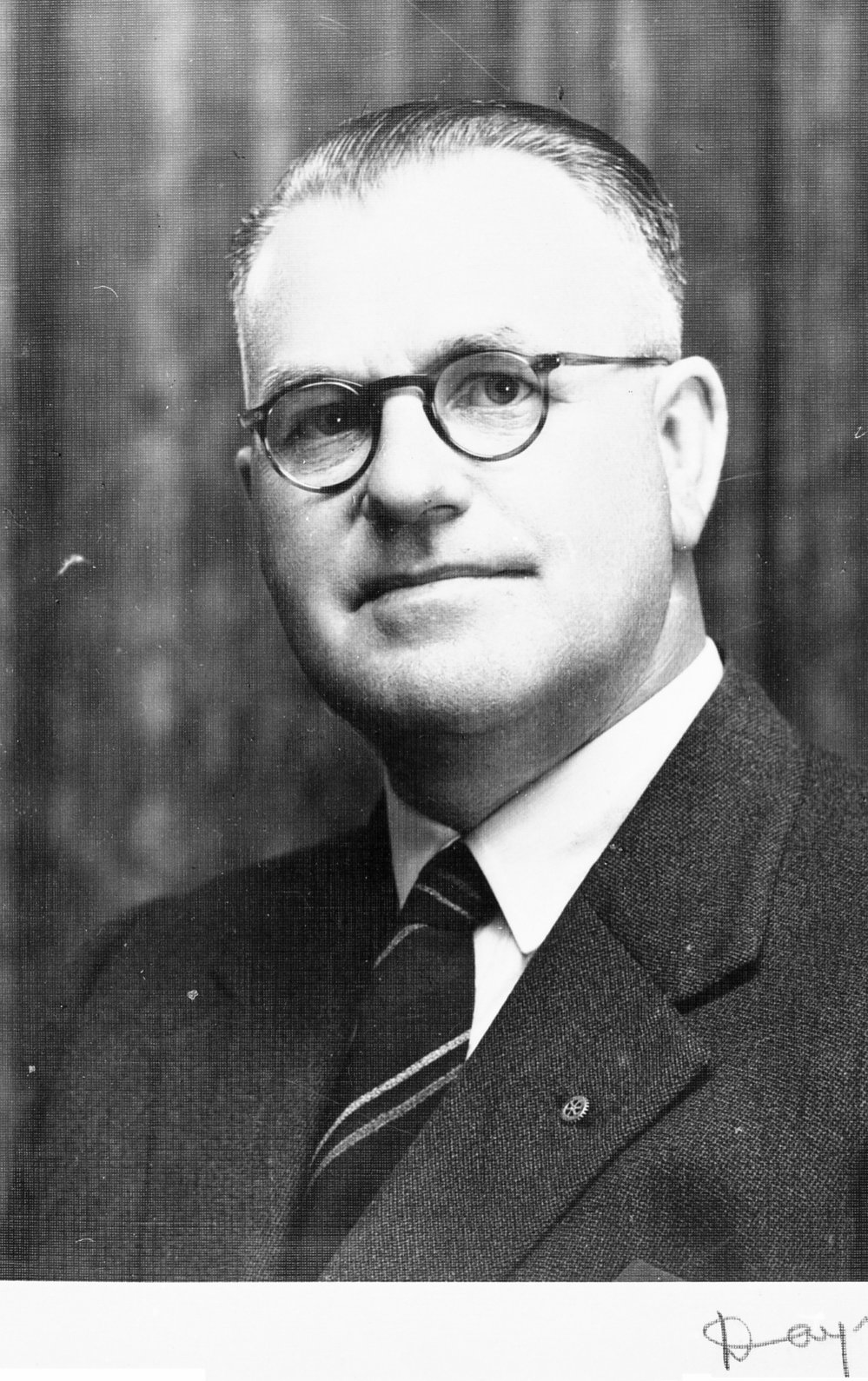 Horace Hayman, President Manly Rotary Club