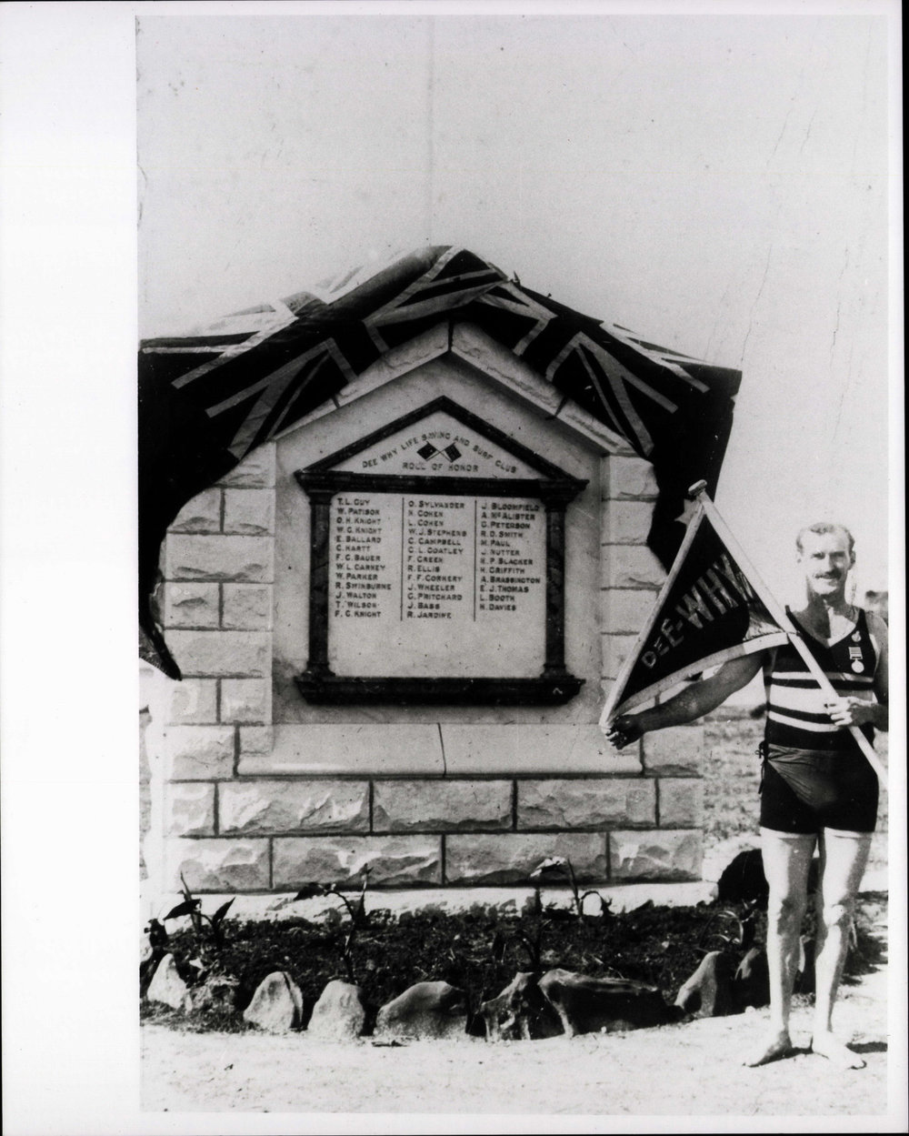 Dee Why Life Saving and Surf Club, Roll of Honor for WWI , Dee Why Beach