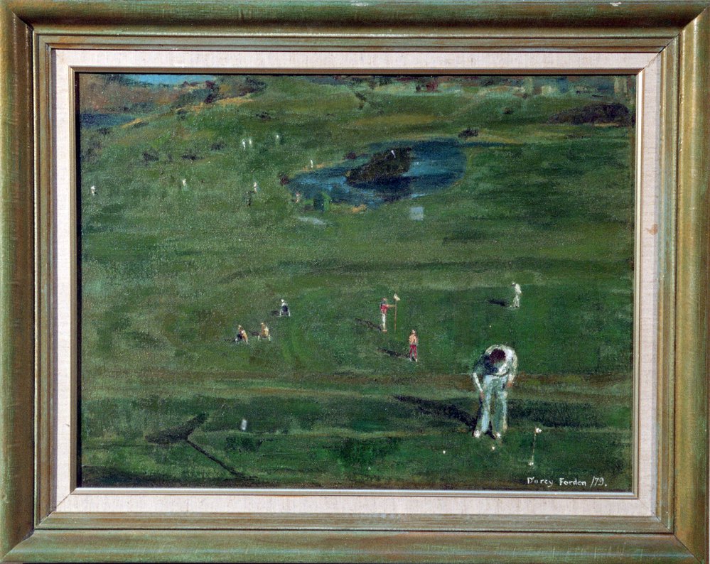 Golfers, Mona Vale, Warringah Art Prize 1979