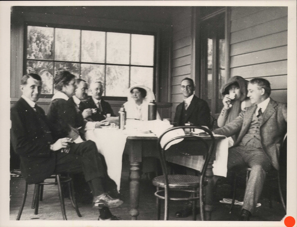 Dame Nellie Melba and party at Bilgola House