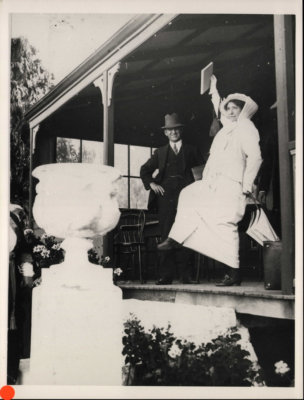 Dame Nellie Melba and party at Bilgola House