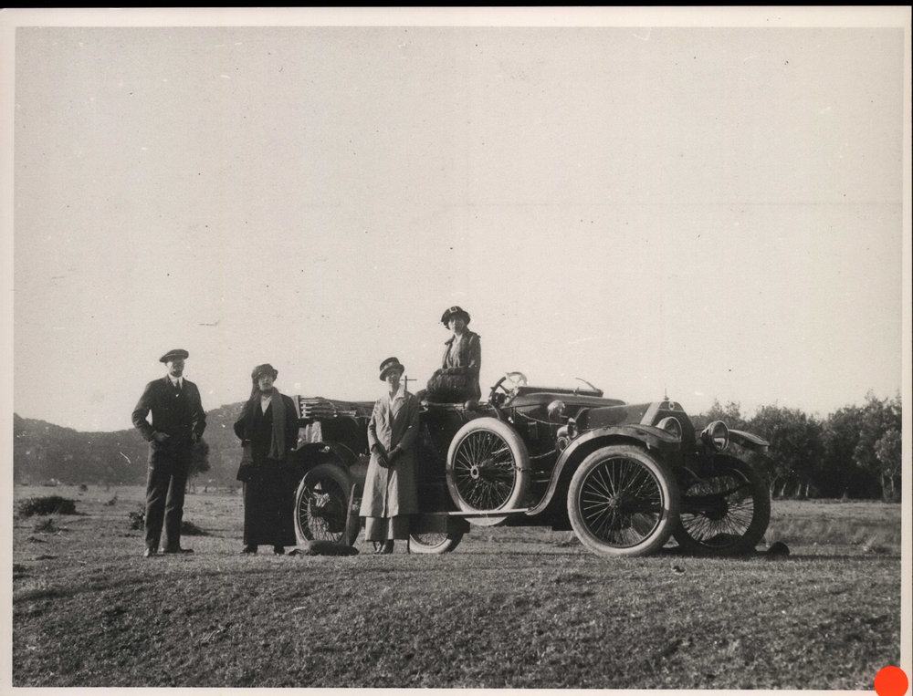 Allen family on the flat near Barrenjoey, Palm Beach