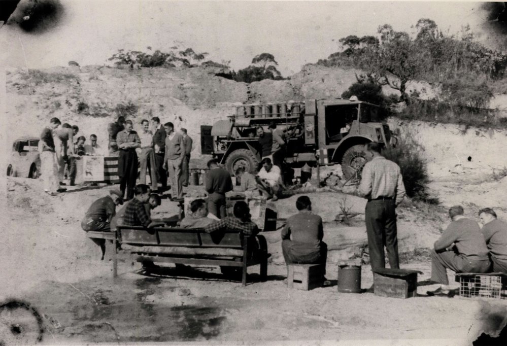Annual General Meeting Held on site of Old Quarry (now Beacon Hill Oval) at rear of Governor Phillip Lookout, Beacon Hill