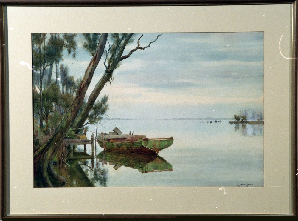 Narrabeen Lake by Alfred Coffey, Warringah Art Prize