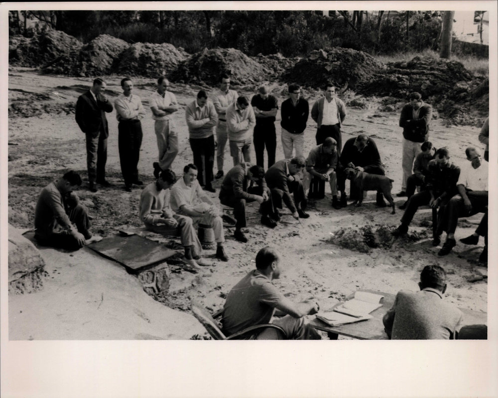 Members of the Beacon Hill Bush Fire Brigade at the Annual General Meeting
