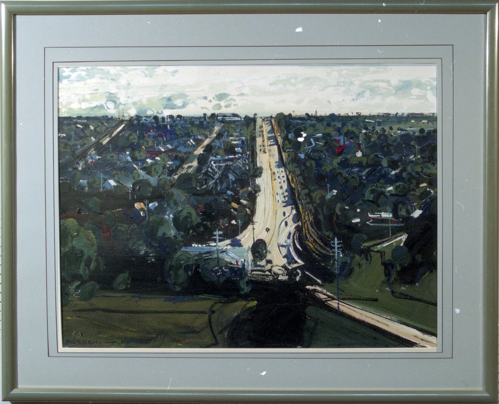 Warringah Head Silhouettes, Warringah Art Prize 1989