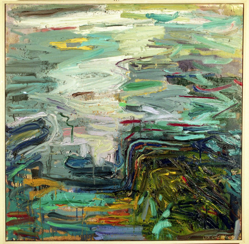 Reflected cloud study, Pittwater, Warringah Art Prize 1991