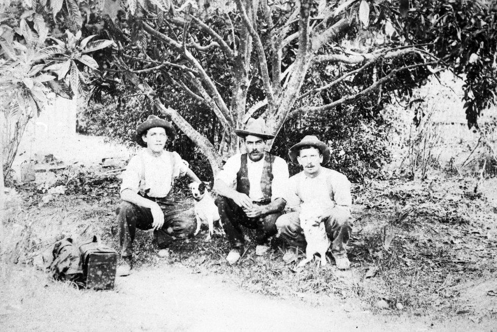 Arthur William Hews and friends, Frenchs Forest