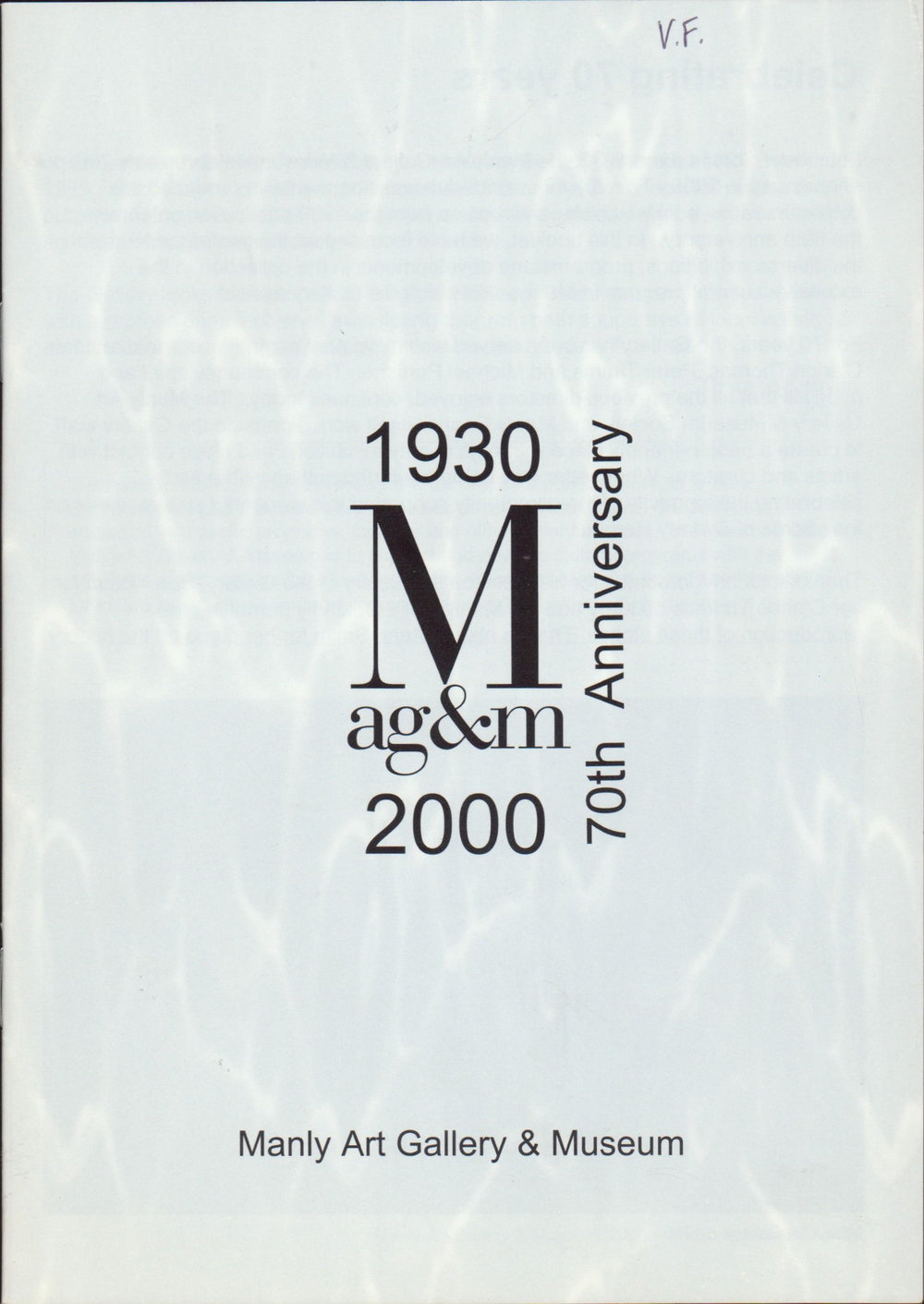 Manly Art Gallery and Museum 70th Anniversary
