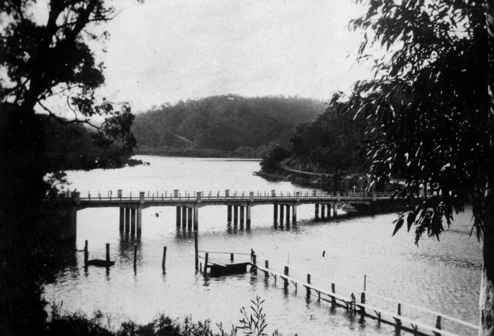 Roseville Bridge and Roseville Baths