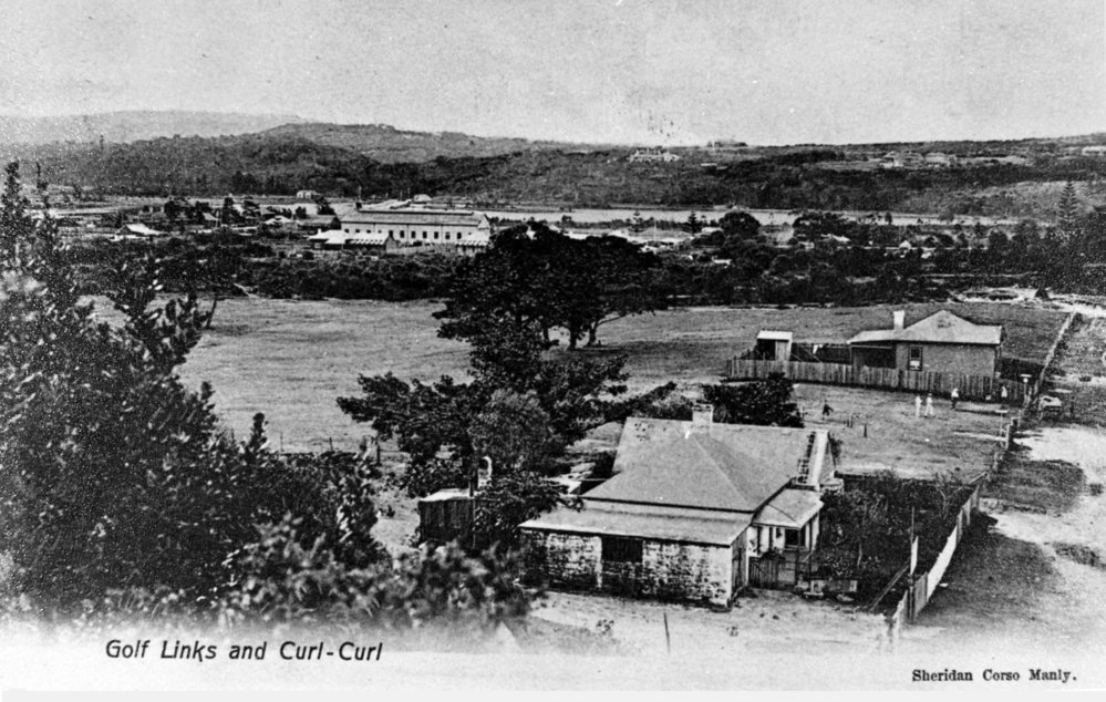 View over Manly Lagoon towards Tram Shed