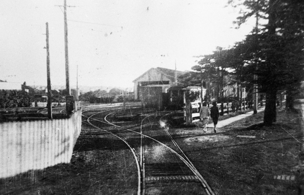Tram depot at Manly