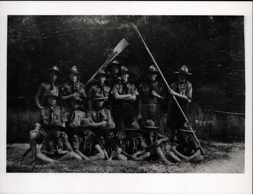 1st Gordon Boy Scouts camping at Mackeral Beach