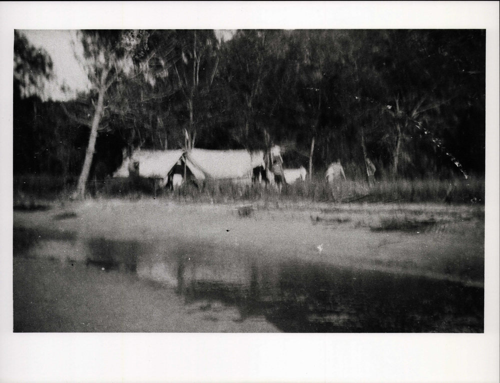 1st Gordon Boy Scouts camping at Mackeral Beach 