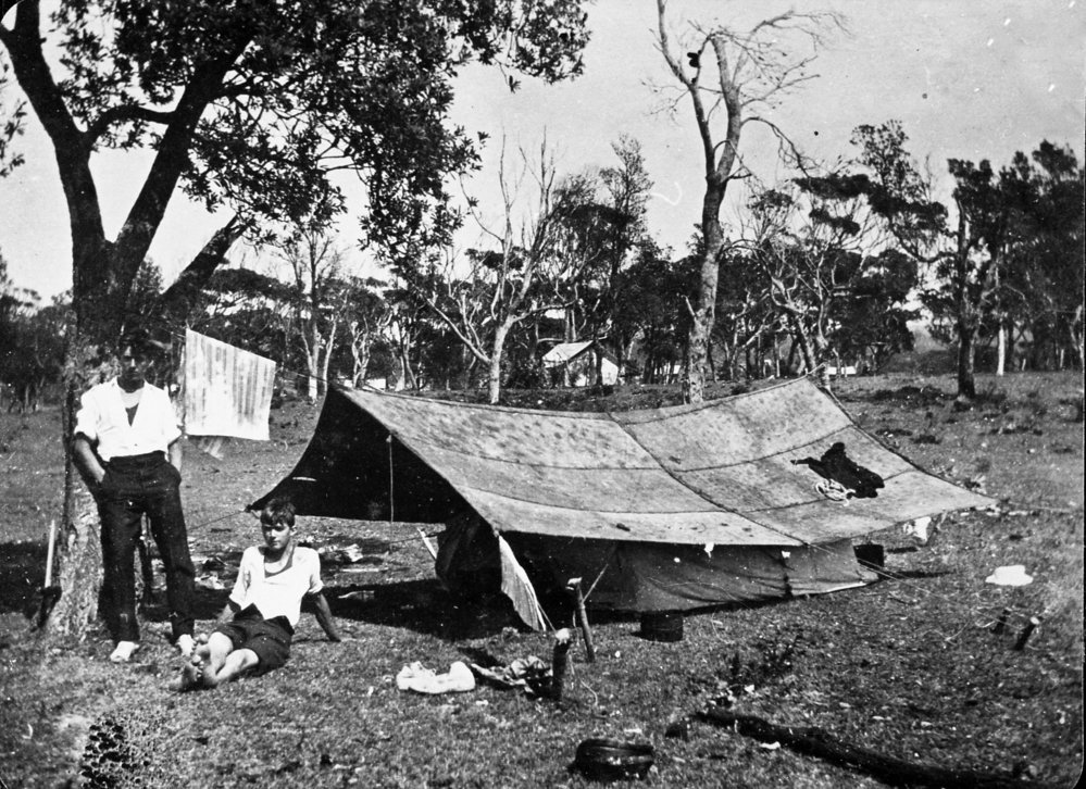 Camping at North Narrabeen
