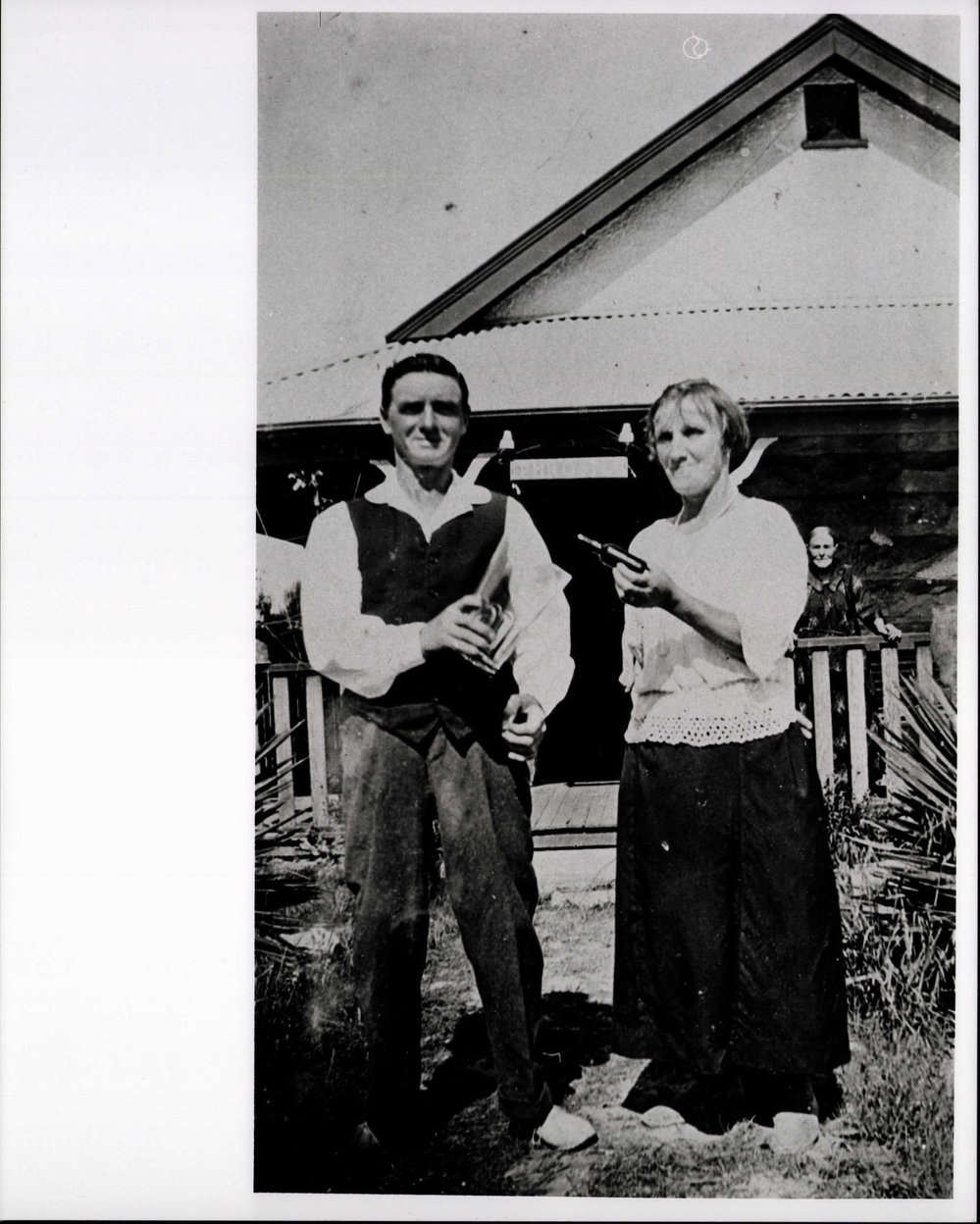 Alfred and Clara Phillips in Brookvale