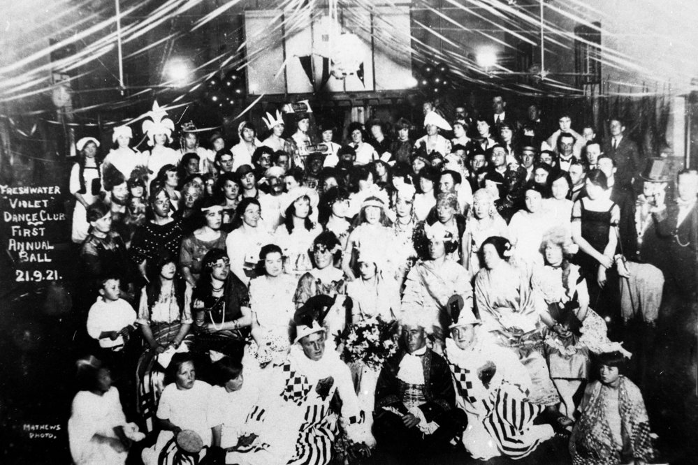 First Annual Fancy Dress Ball in Freshwater Surf Life Saving Club House 