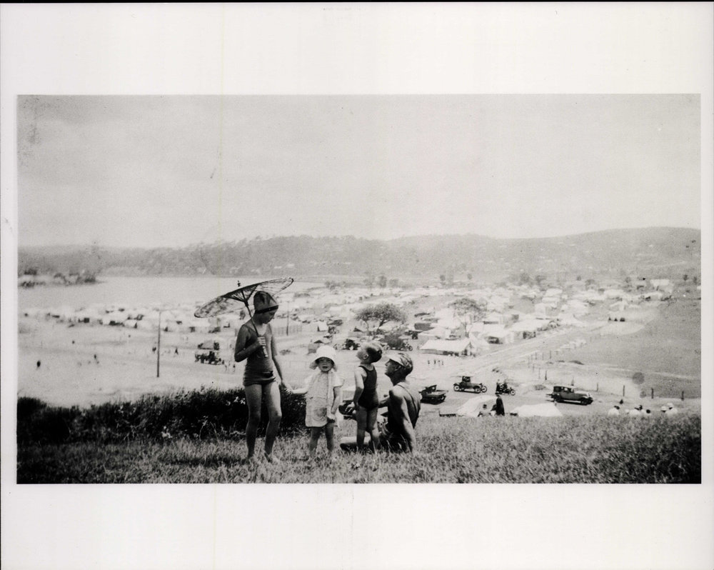 Narrabeen Camping Ground from Headland