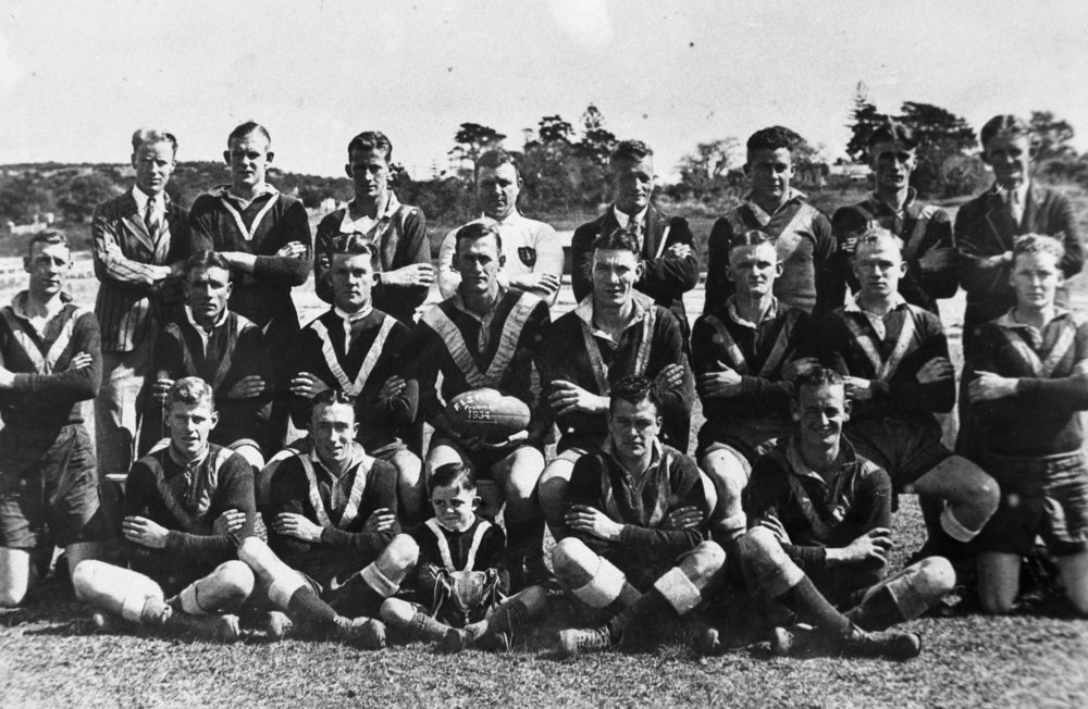  Freshwater Surf Lifesaving Club Rugby League Football Team Premiers