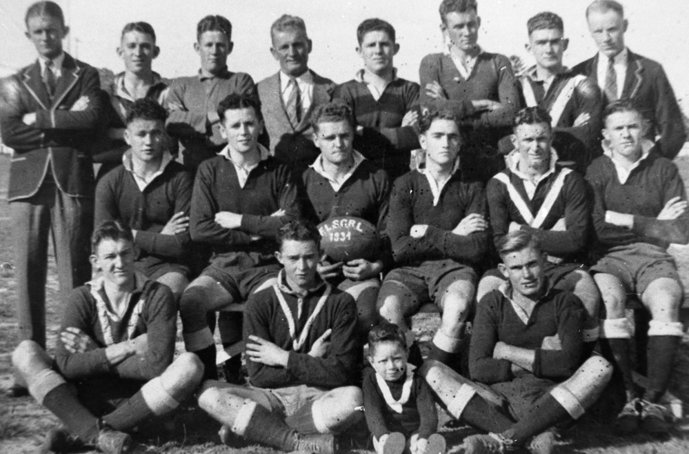  Freshwater Surf Lifesaving Club Rugby Union Football Premiership B grade team 1934