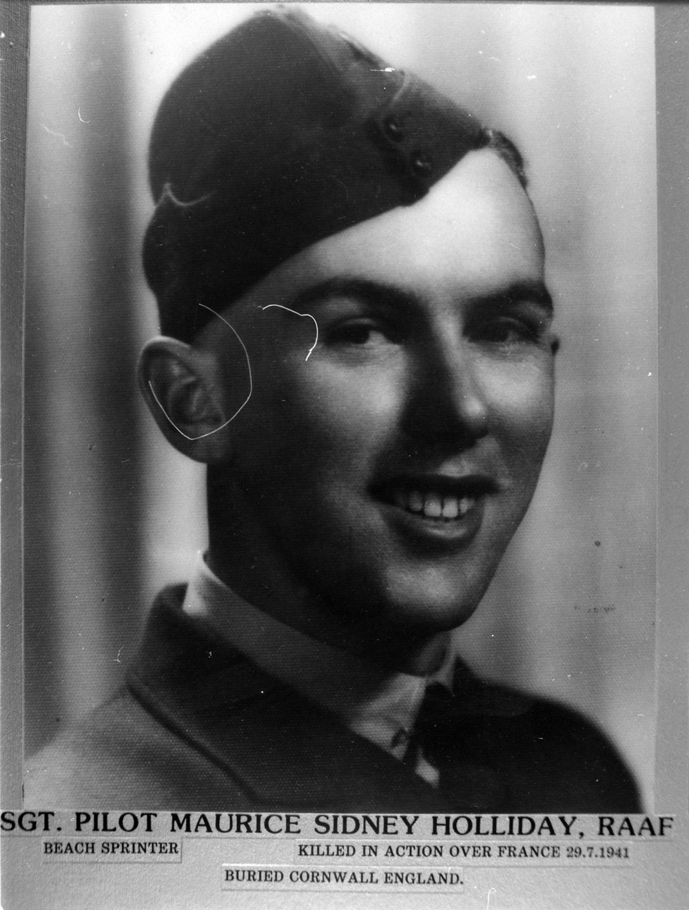 Sergeant Pilot Maurice Sidney Holliday R.A.A.F.