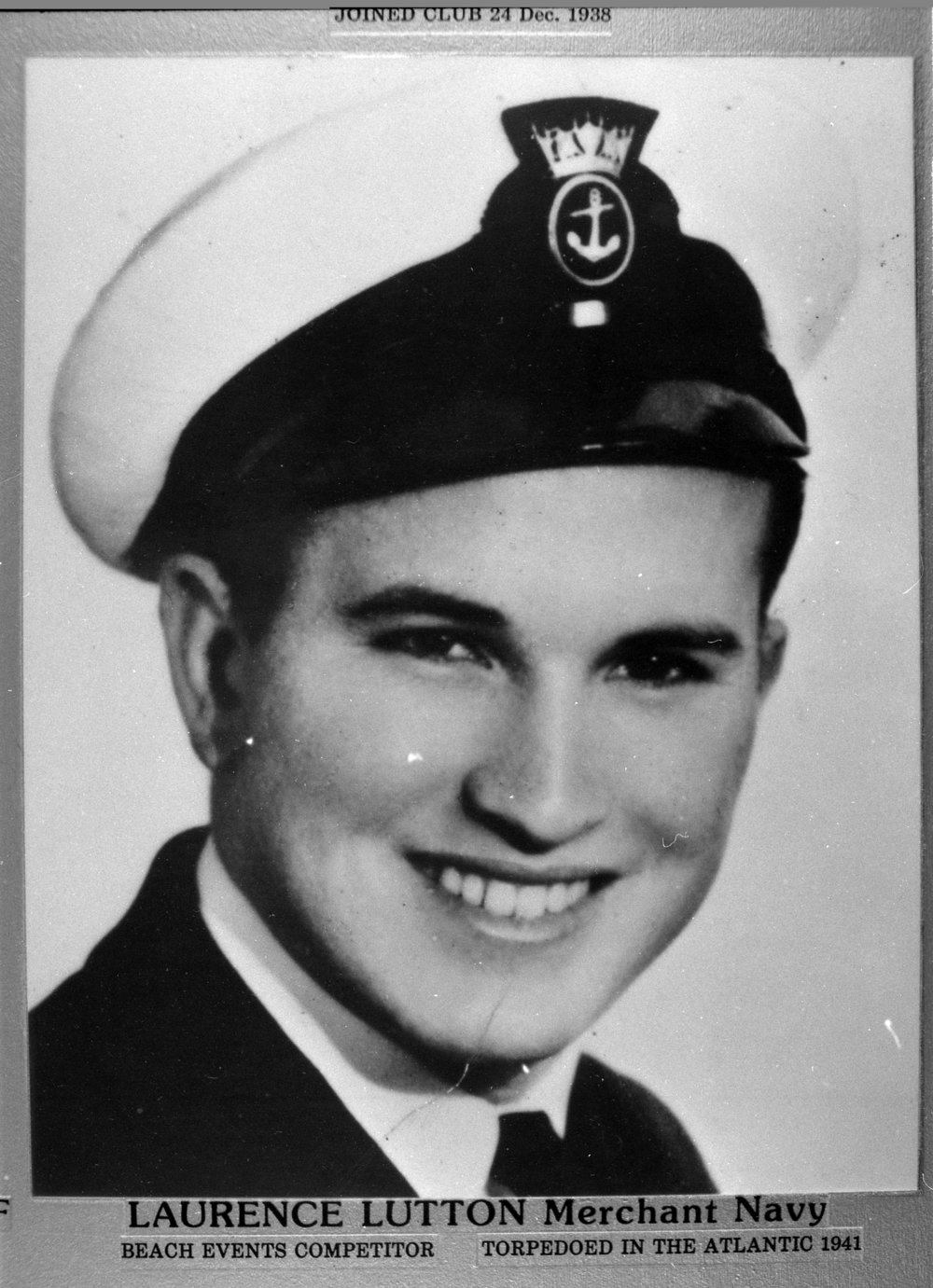 Laurence Luton, Merchant Navy