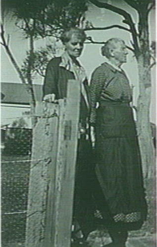 Martha Puffett and friend, Narrabeen