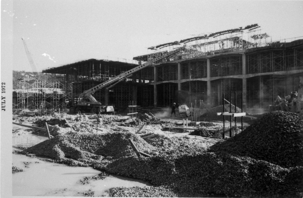 Construction work at Warringah Mall, Brookvale