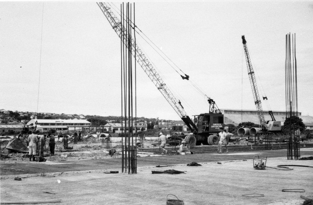 Construction of Warringah Mall, Brookvale 1961