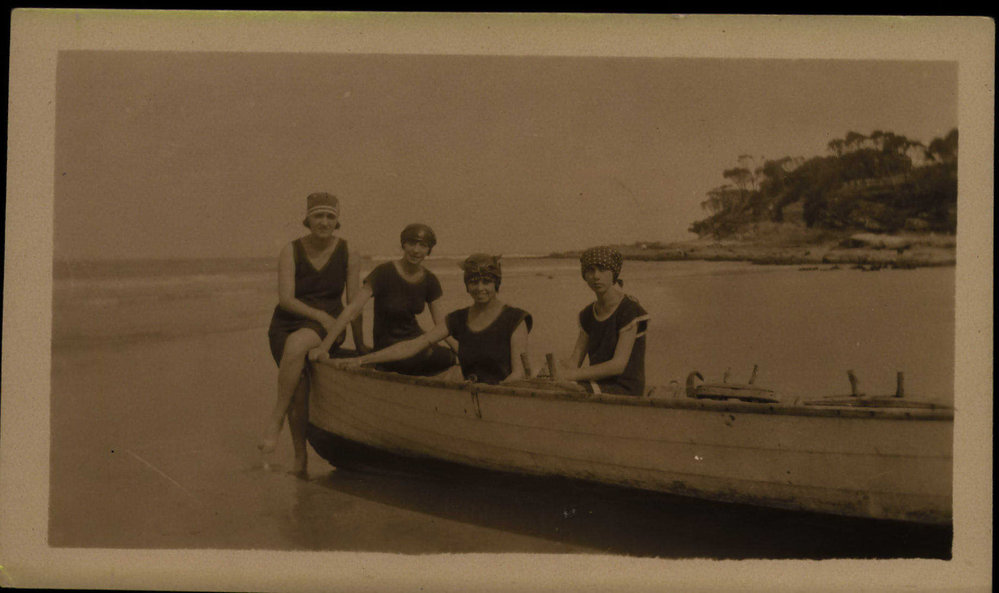Hilda Kelly and friends