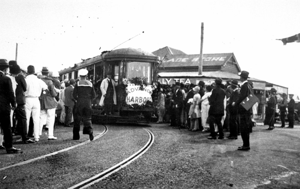 Official opening of Harbord Beach Tram