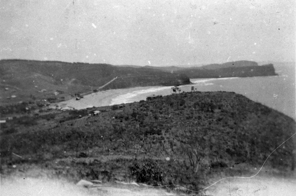 View of Bungan Beach from 'Bungania', home of the Yewen Family Newport