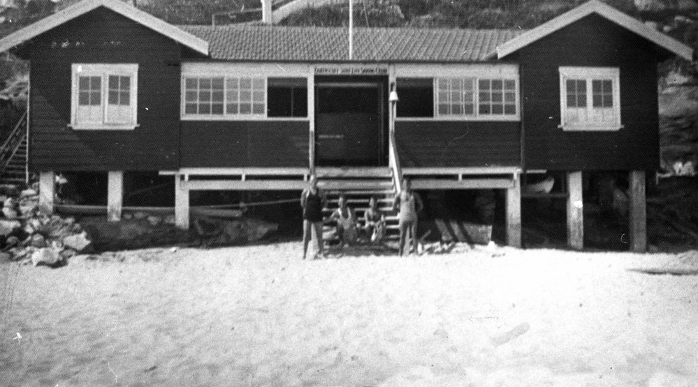 Queenscliff Surf Life Saving Club first clubhouse