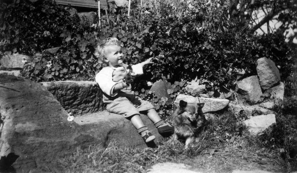 Wendy Bale in front of Bungania, Newport