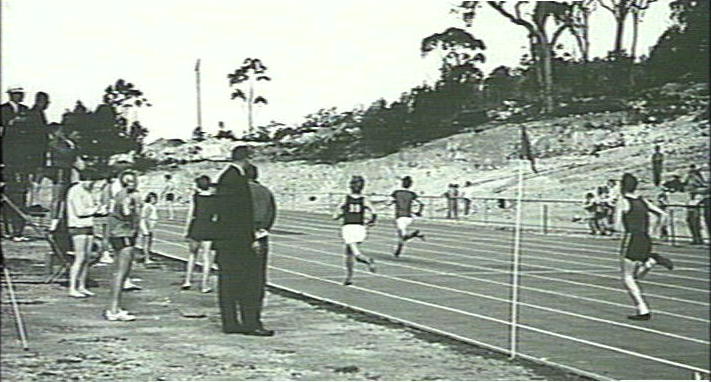 Athletics track at Narrabeen National Fitness Camp