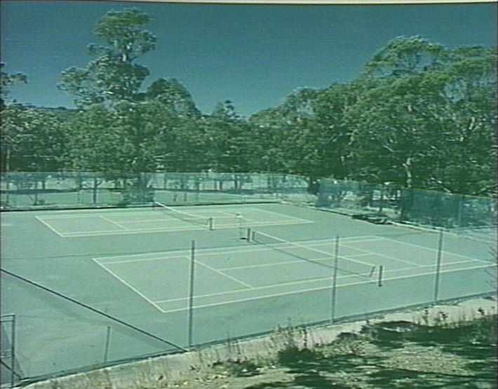 Tennis courts, Narrabeen National Fitness Camp