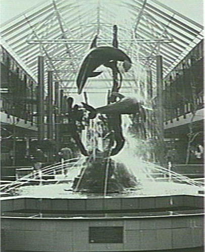 Pacific Family Fountain or Dolphin Fountain, Warringah Mall