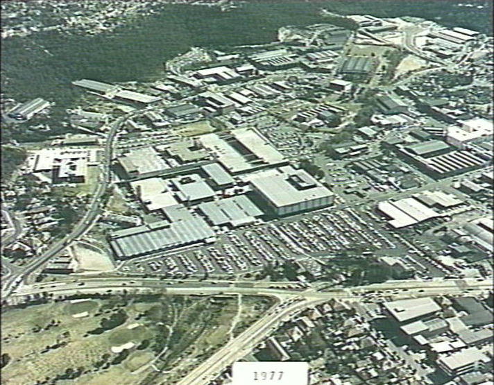 Aerial View of Warringah Mall, 1977
