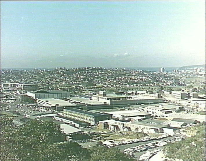 Aerial view of Warringah Mall, Brookvale