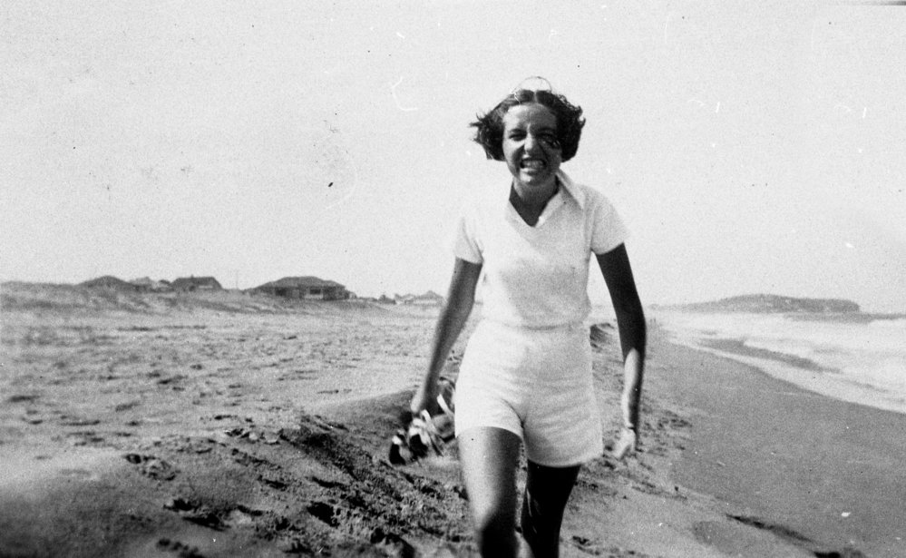 Betty Howes on Bilgola Beach