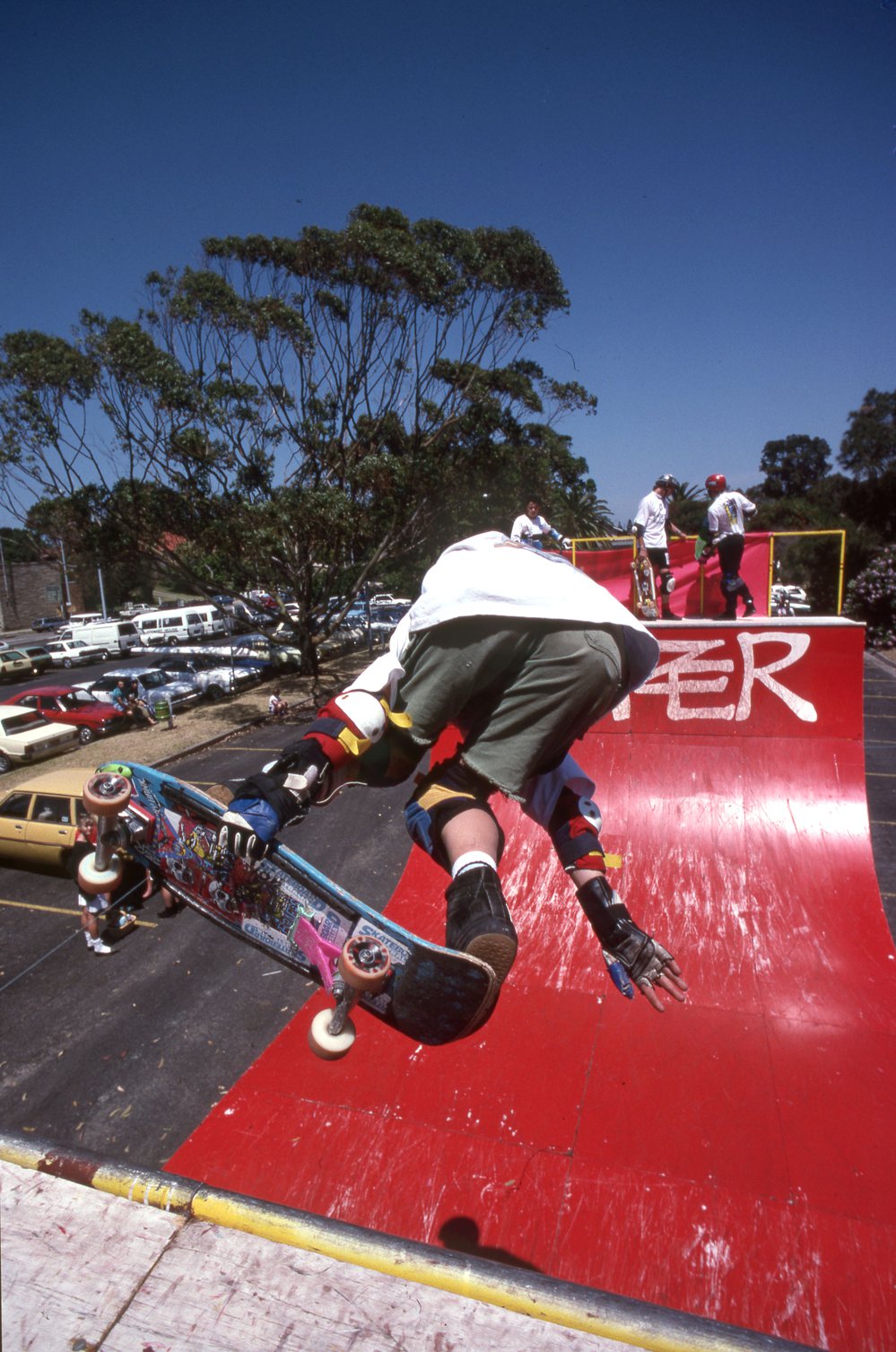 Skateboarding at Narrabeen Lakes Festival
